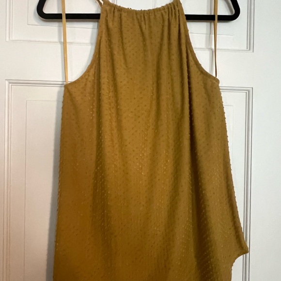 Mustard halter NWT size M - Picture 3 of 3
